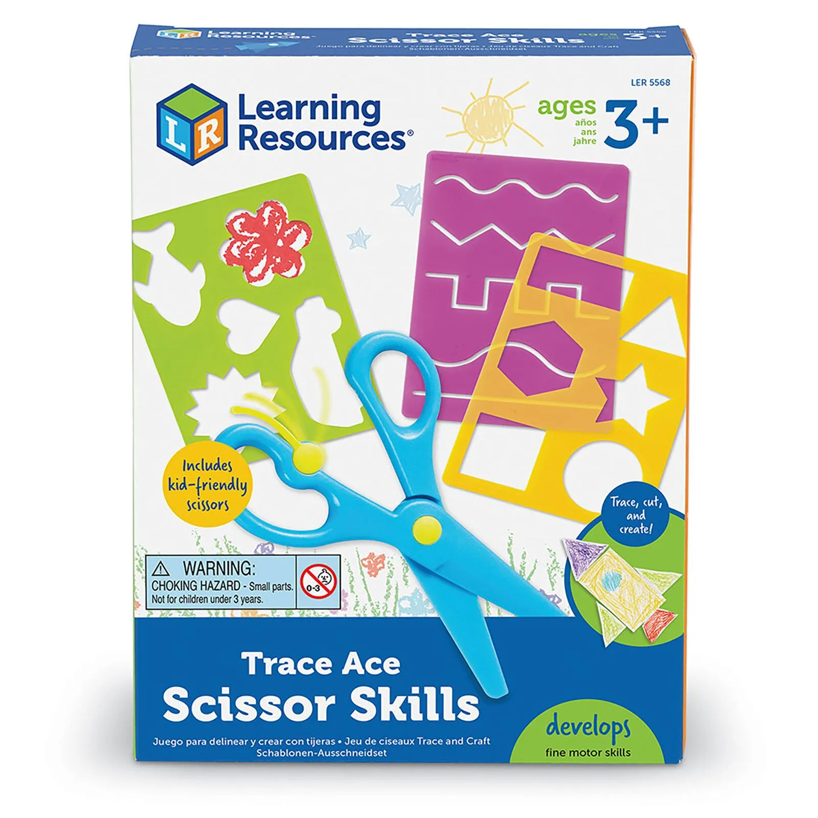 Learning Resources Trace Ace Scissors Skills Set - Image 8
