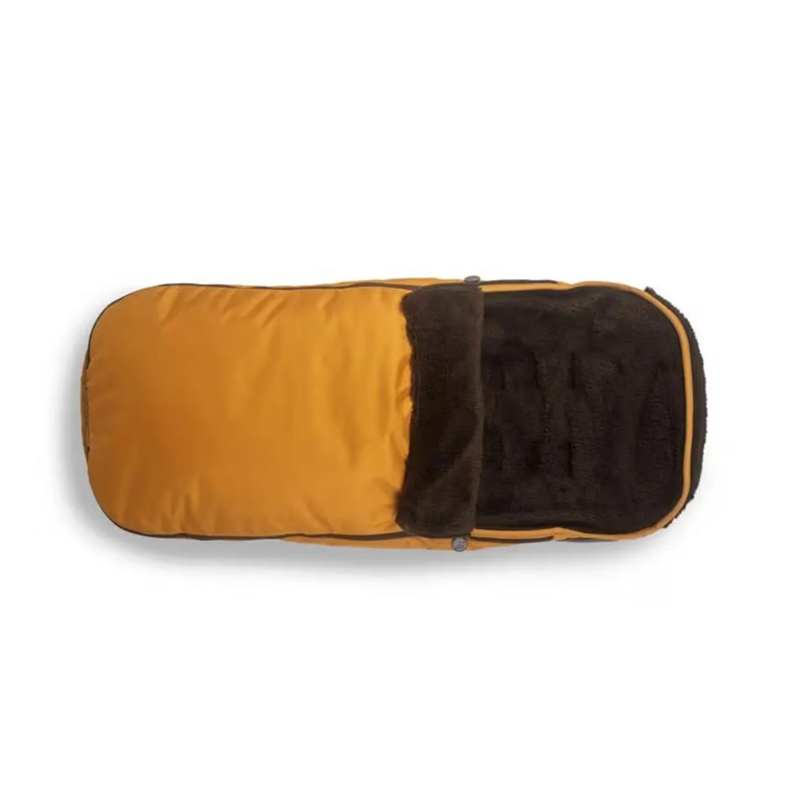 Leclerc Baby Influencer Air Footmuff Teddy - Golden Mustard - Image 2