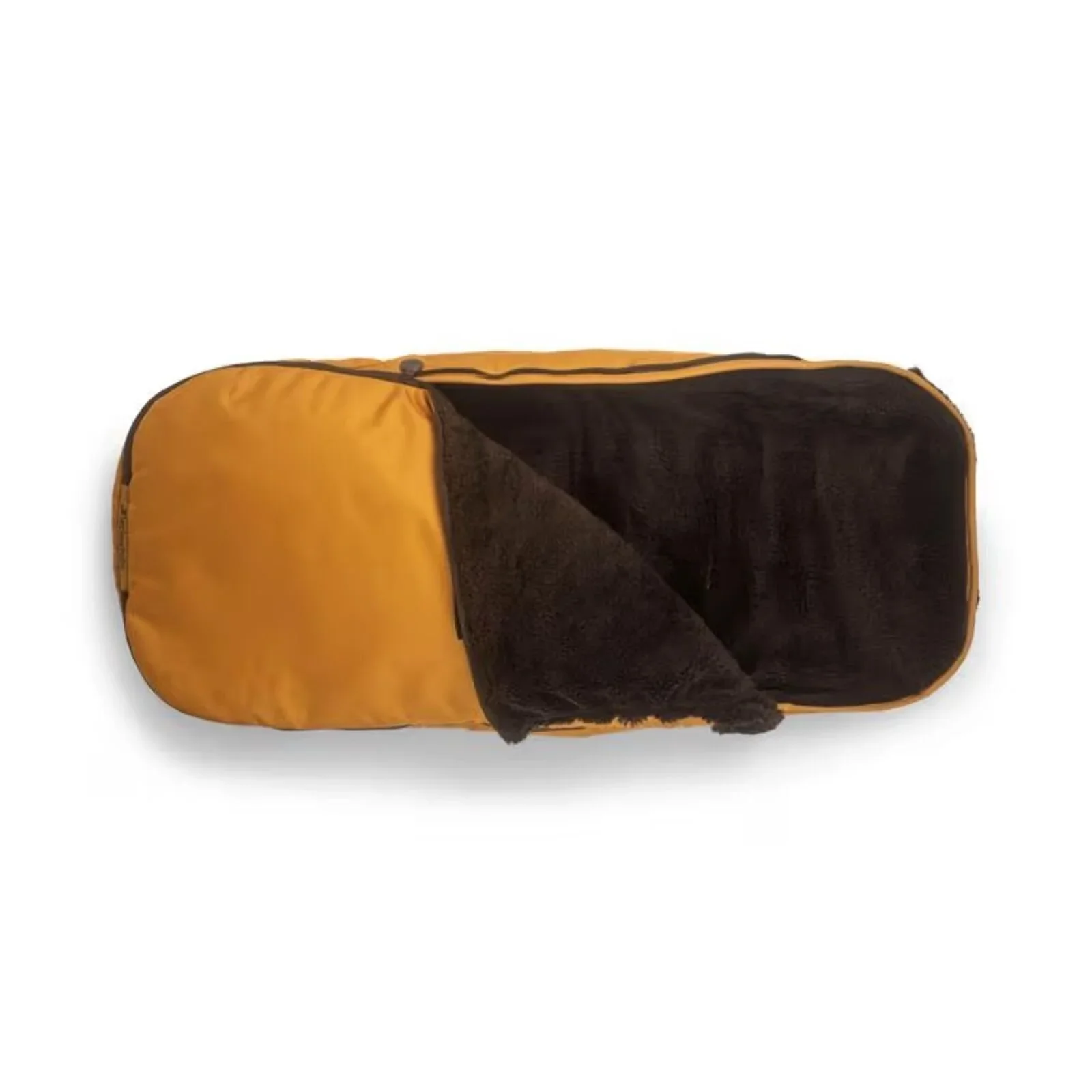 Leclerc Baby Influencer Air Footmuff Teddy - Golden Mustard - Image 3