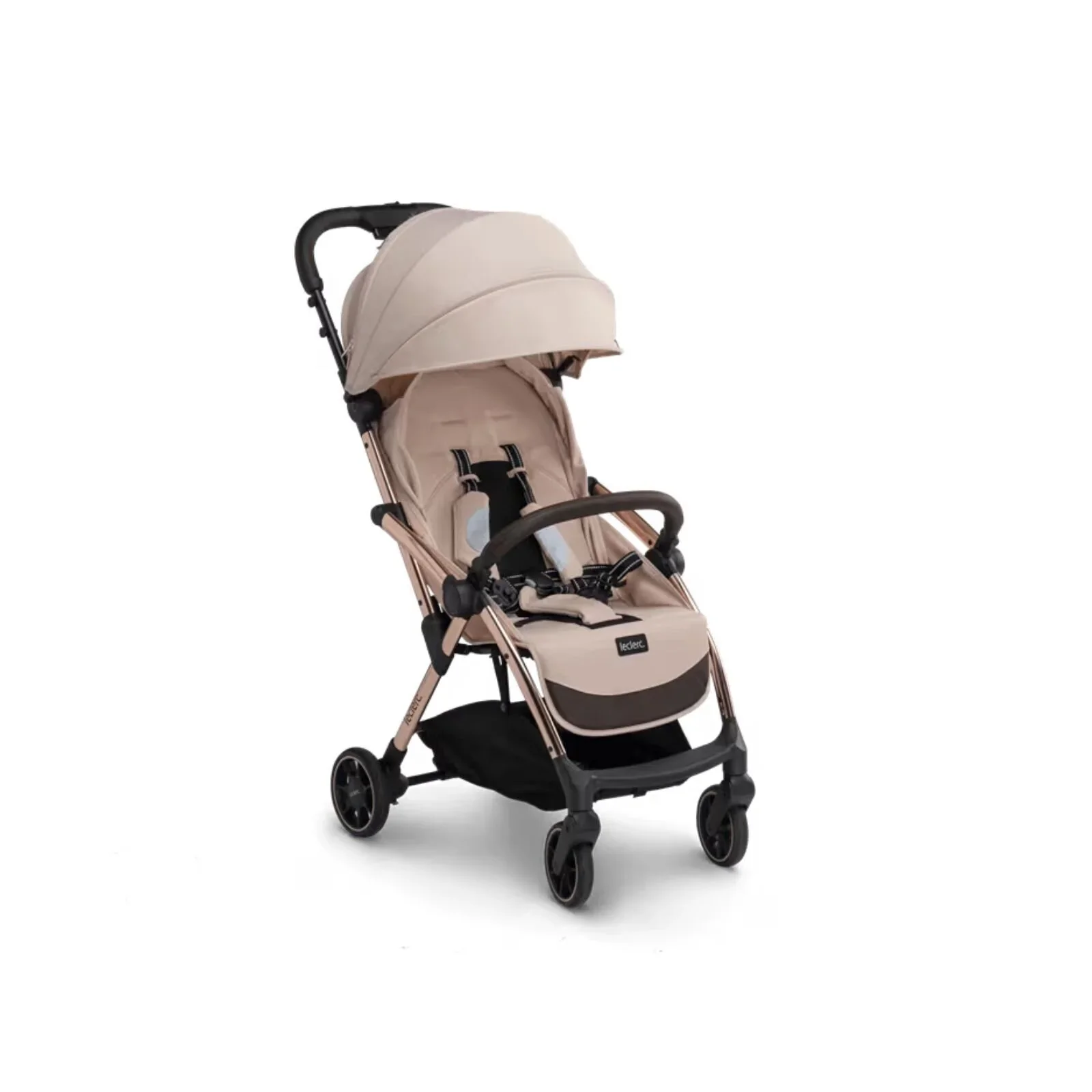 Leclerc Baby Influencer Stroller - Sand Chocolate - Image 3