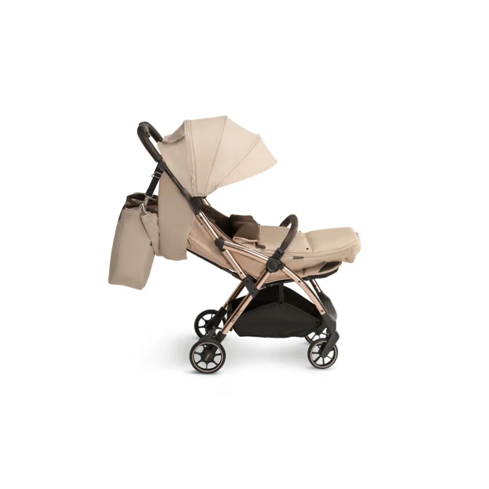 Leclerc Baby Influencer Stroller - Sand Chocolate - Image 7