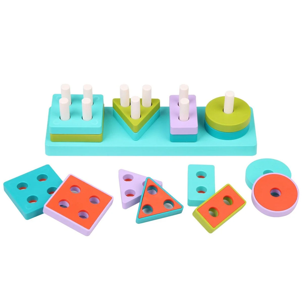 Let's Be Child Educational Geometric Shapes - Image 2