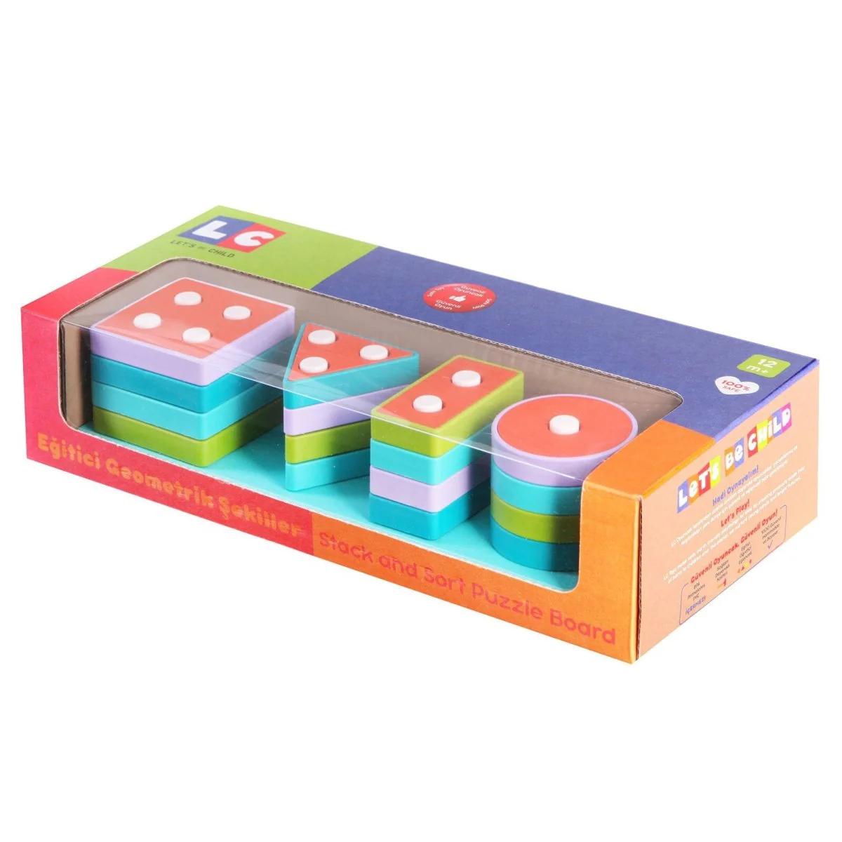Let's Be Child Educational Geometric Shapes - Image 4