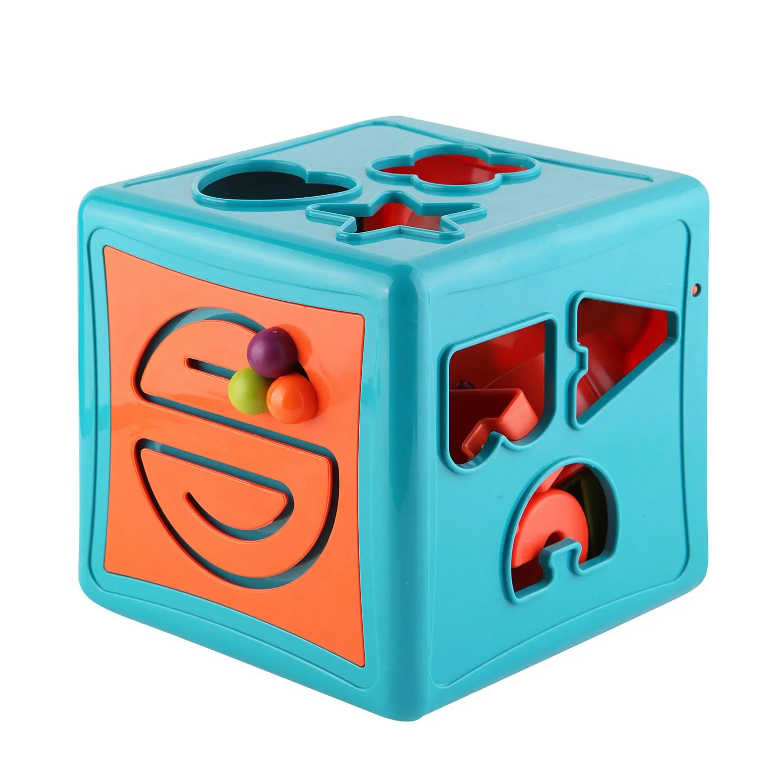 Let's Be Child Educational Shape Sorter & Activity Cube - Image 3