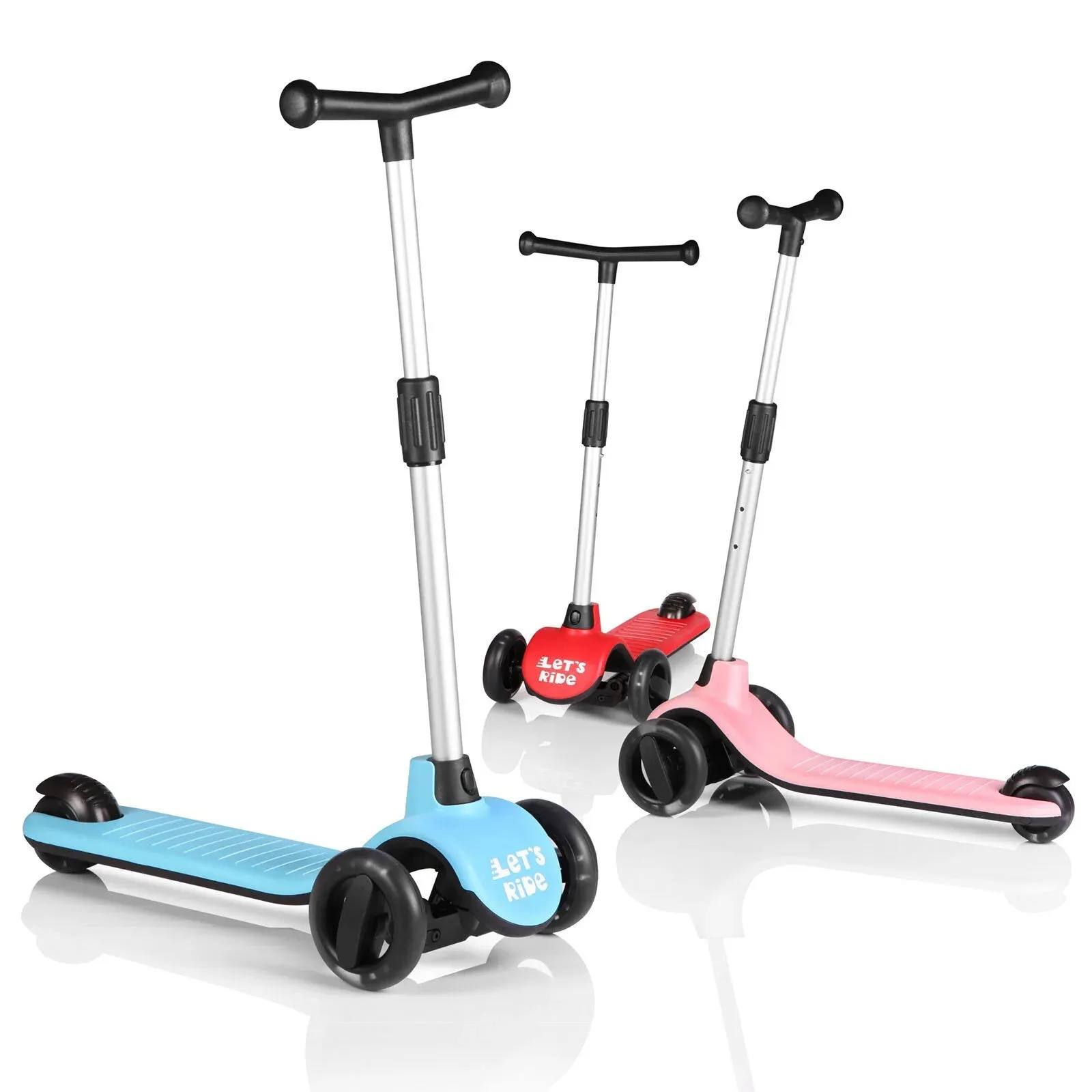 Let's Be Child Let's Ride 3 Wheels Scooter - Pink - Image 7