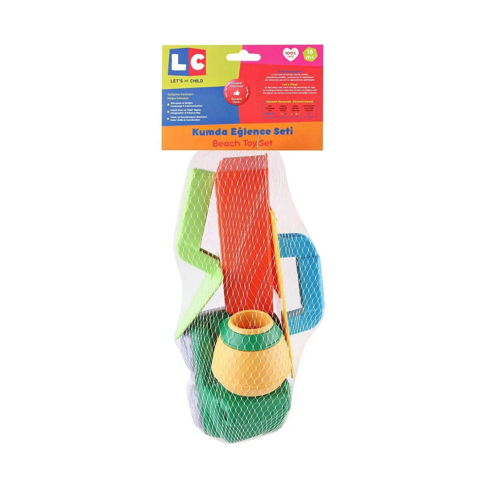 Let's Be Child Mesh Mixer & Construction Set Assorted 4 pcs - Image 2