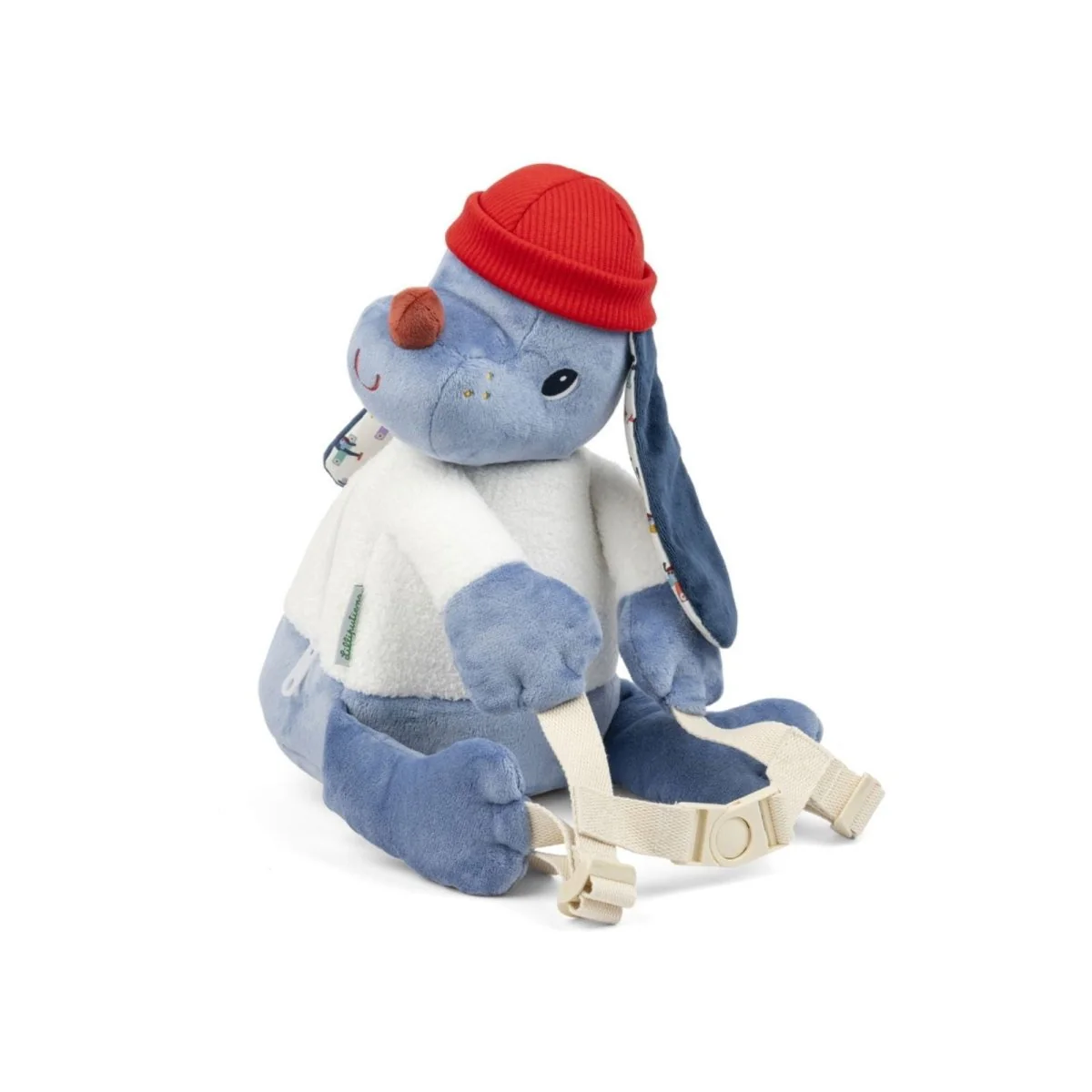 Lilliputiens Plush Backpack - Dog Jules - Image 2