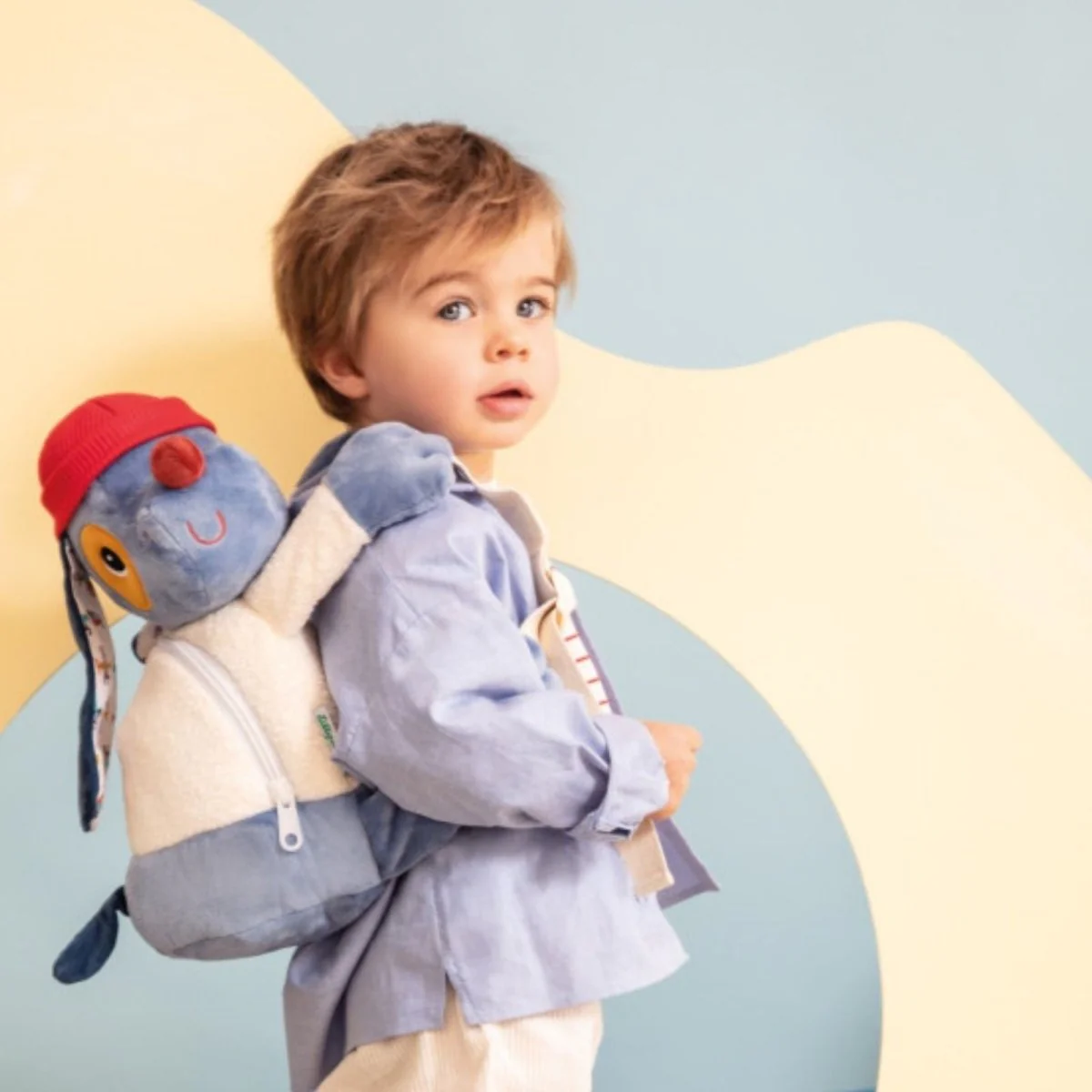 Lilliputiens Plush Backpack - Dog Jules - Image 5