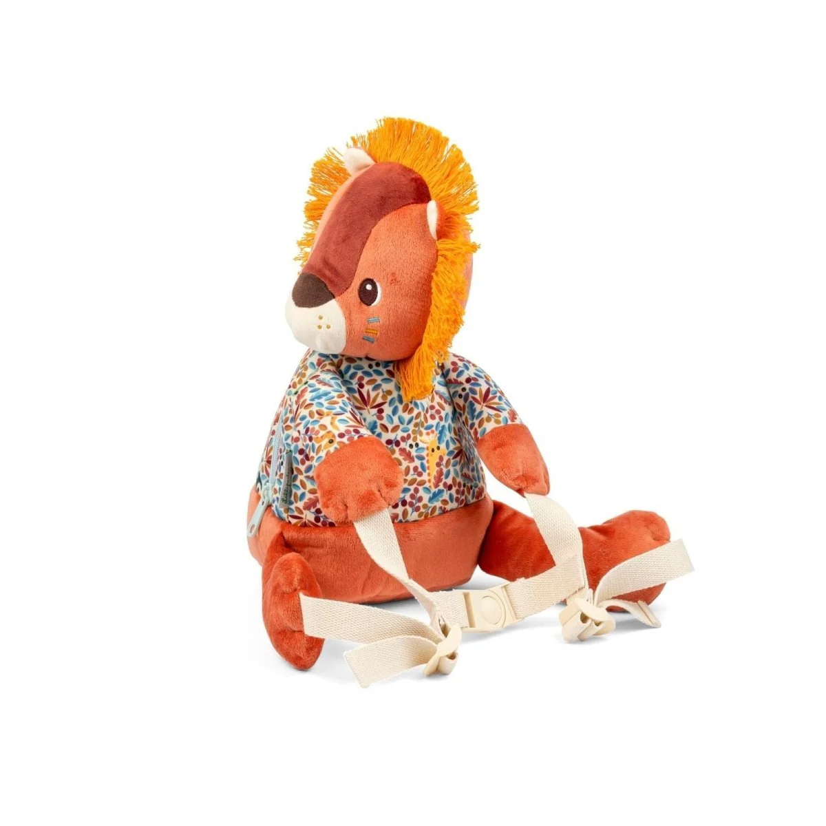 Lilliputiens Plush Backpack - Lion Jack - Image 2