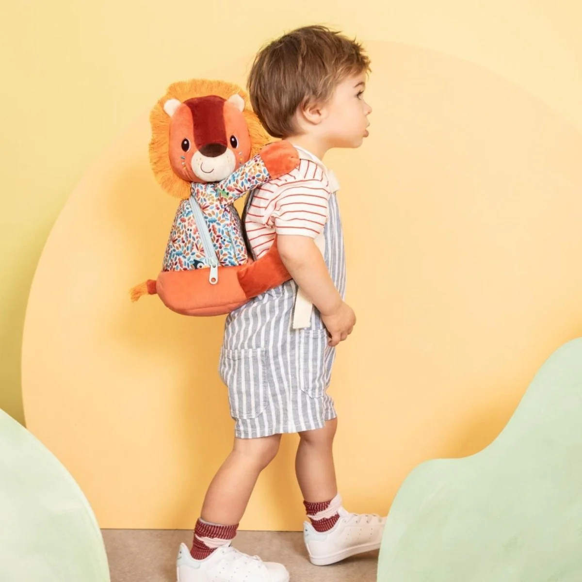 Lilliputiens Plush Backpack - Lion Jack - Image 5