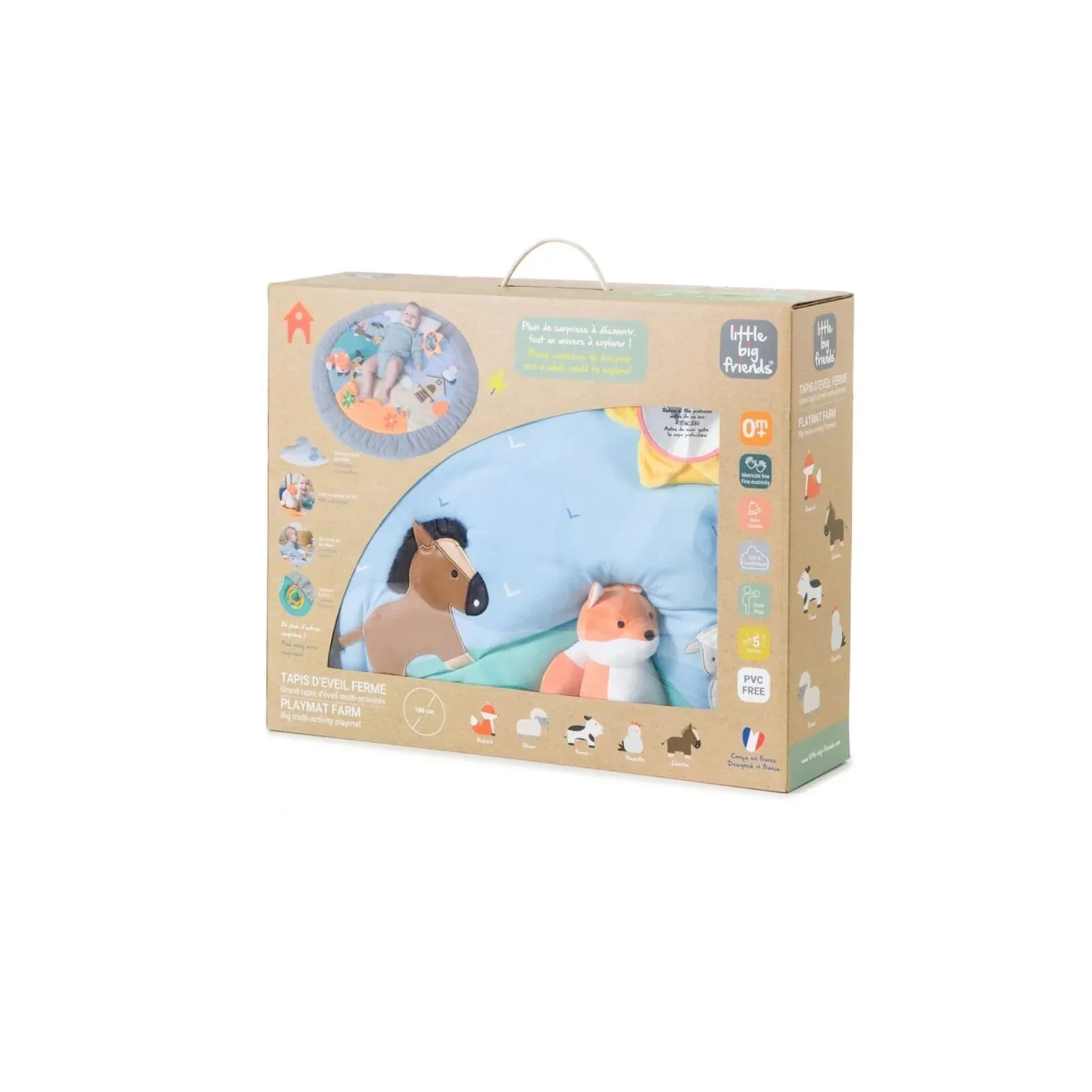 Little Big Friends Activity Playmat - Farm - Image 4