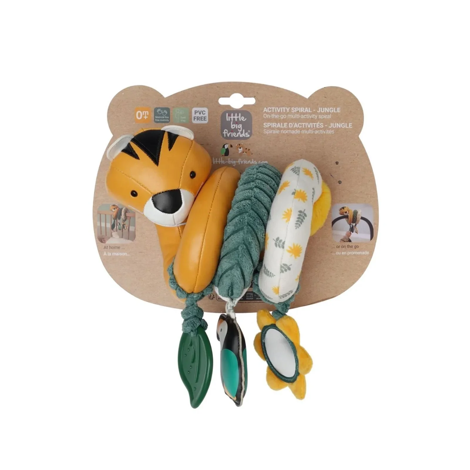 Little Big Friends Activity Spiral - Jungle - Image 5