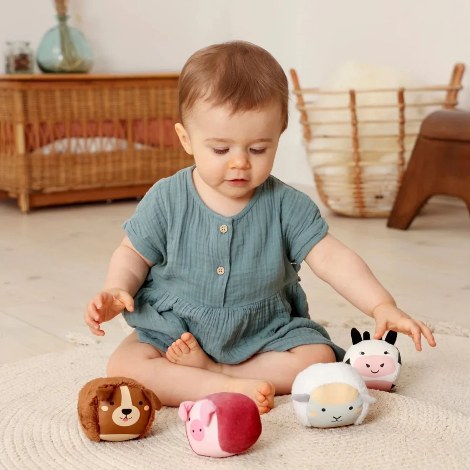 Little Big Friends Dooballs Farm Set 4 pcs - Image 3