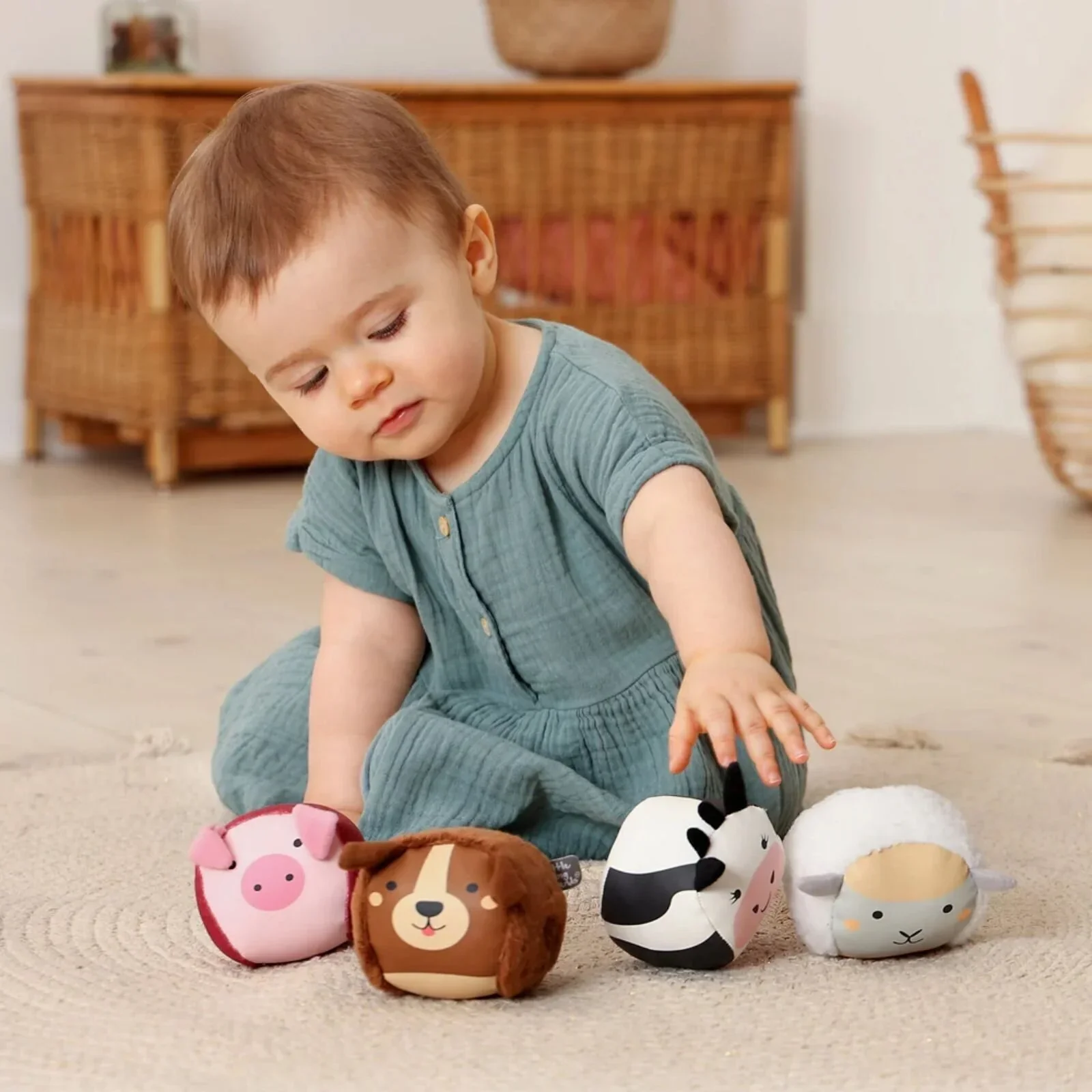 Little Big Friends Dooballs Farm Set 4 pcs - Image 4
