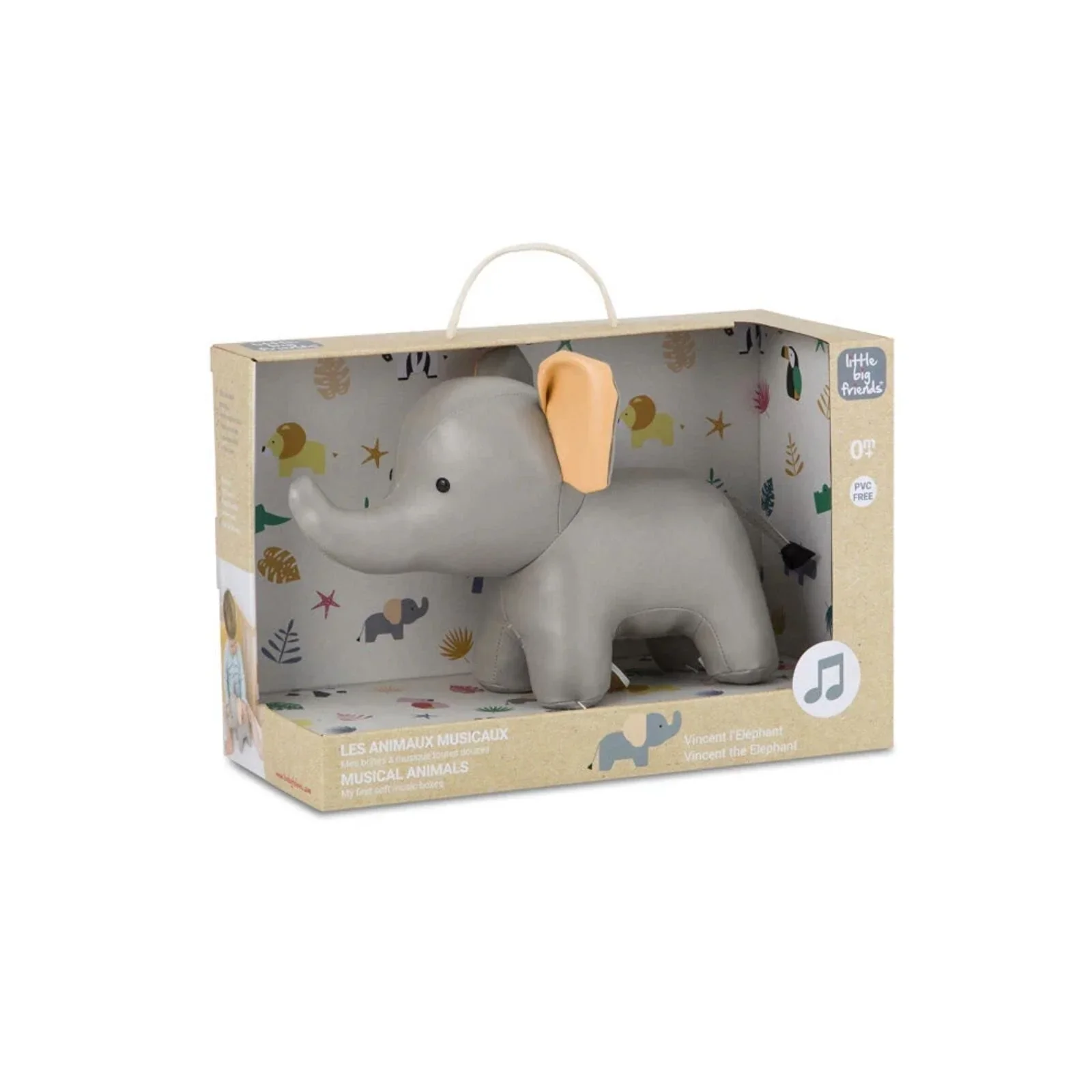Little Big Friends Musicals Animals - Vincent the Elephant - Image 5
