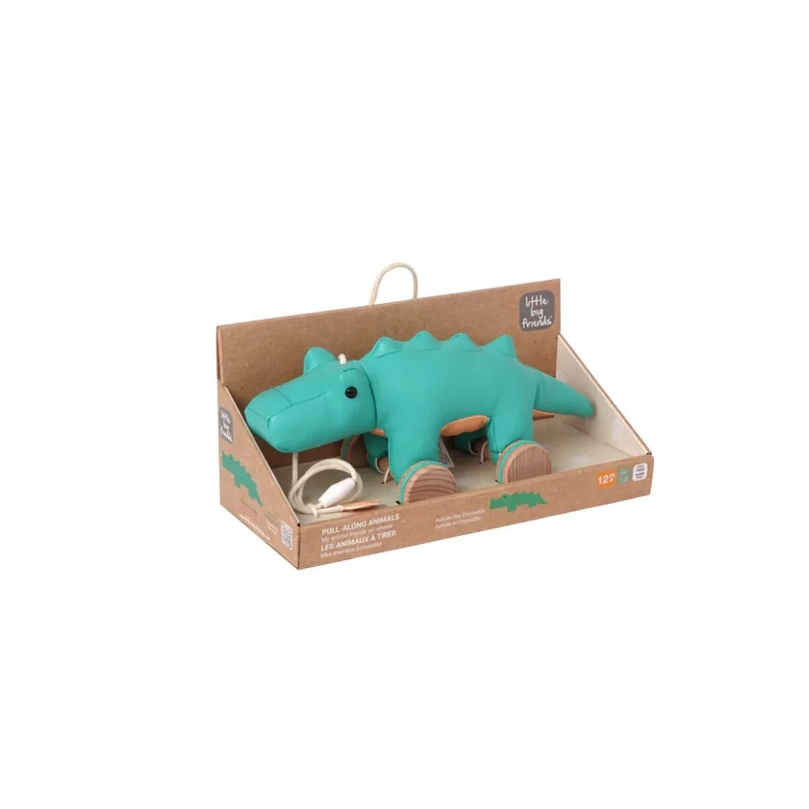 Little Big Friends Pull Along - Achille the Crocodile - Image 4