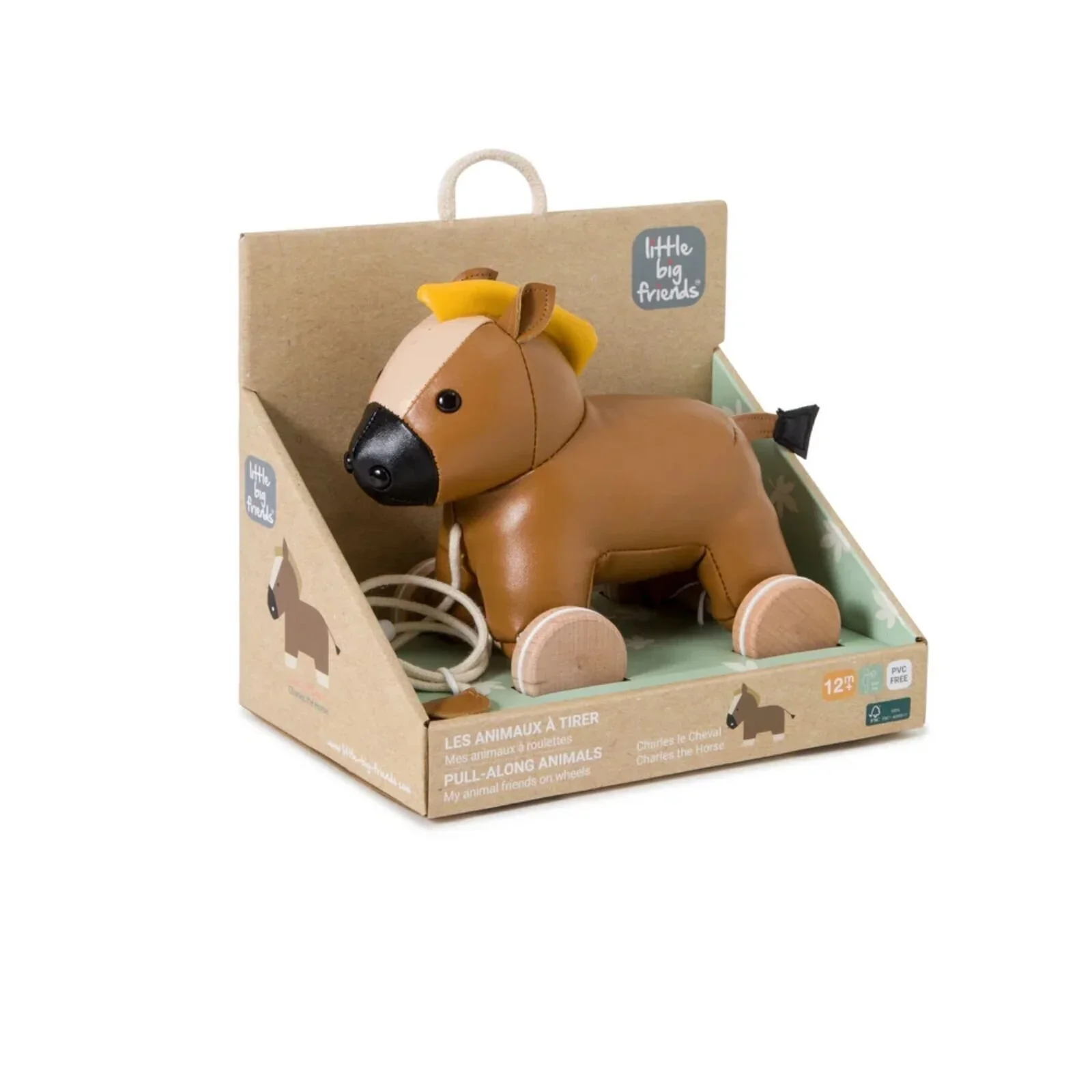 Little Big Friends Pull Along - Charles the Horse - Image 4