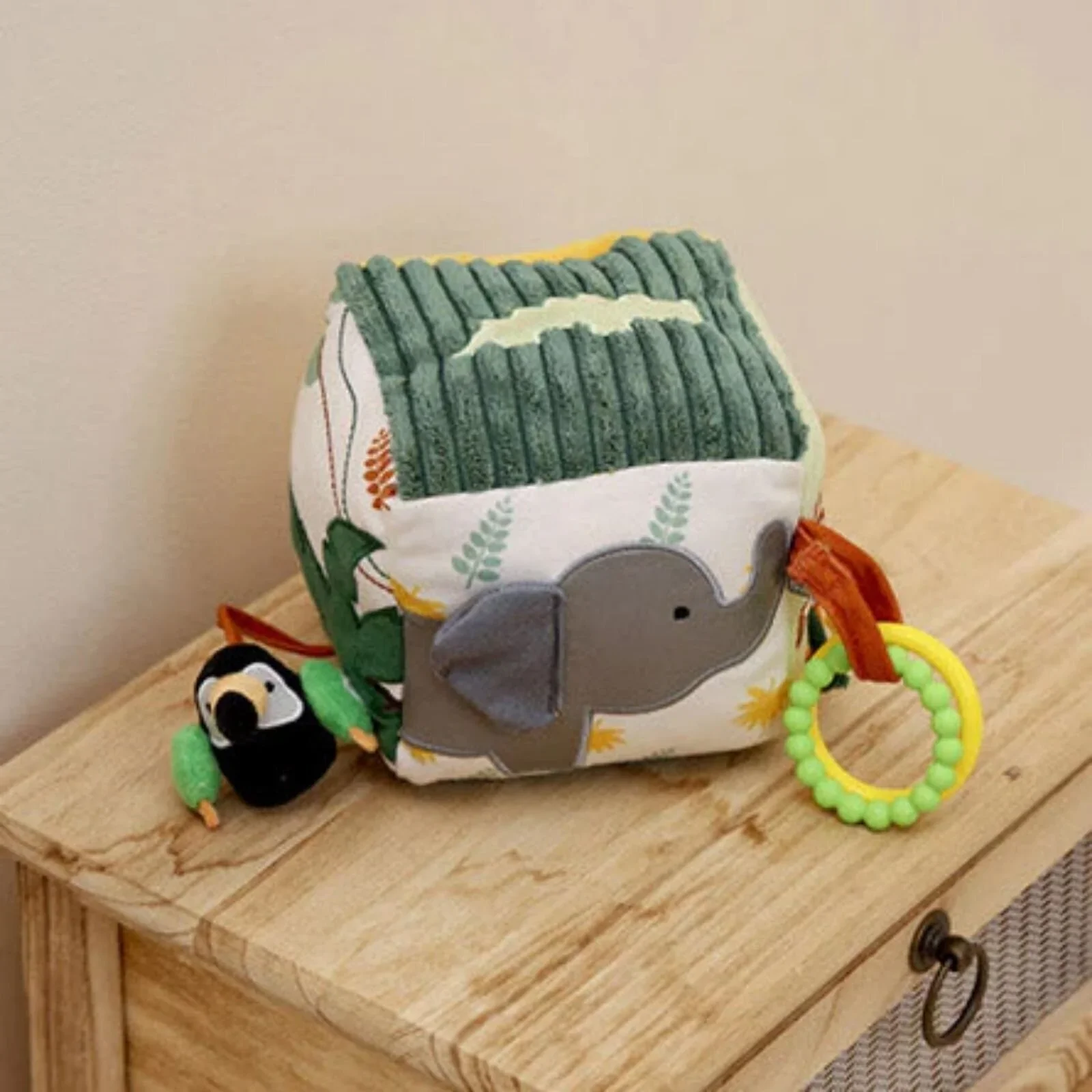 Little Big Friends Soft Activity Cube - Jungle - Image 2