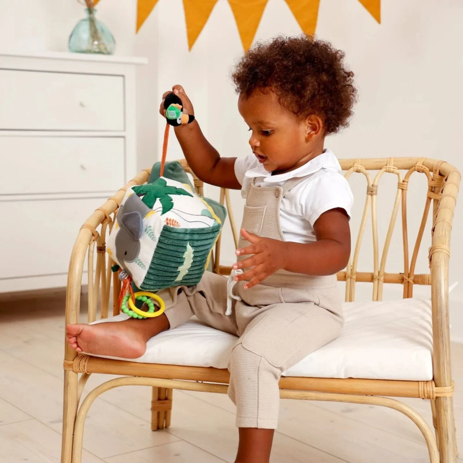 Little Big Friends Soft Activity Cube - Jungle - Image 3