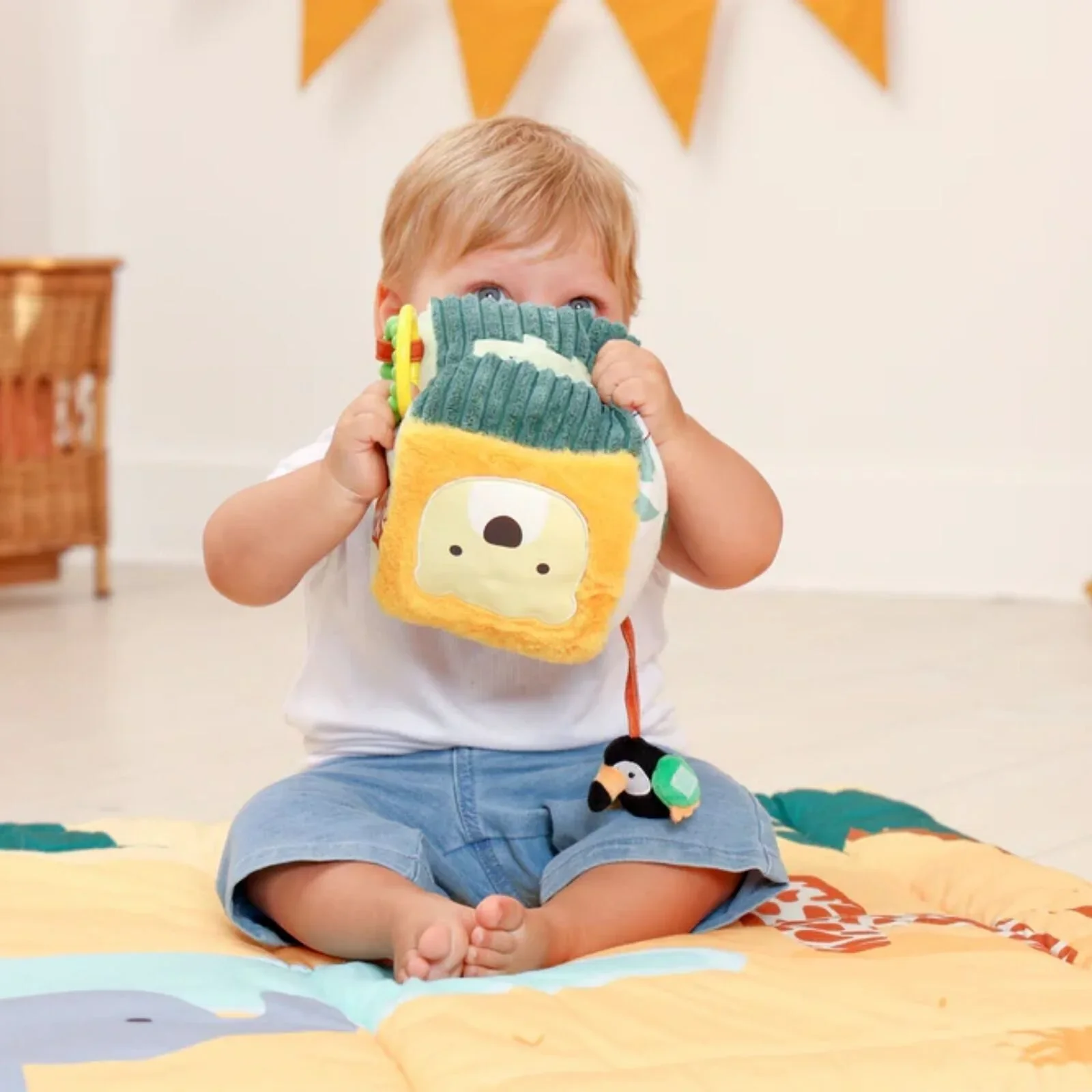 Little Big Friends Soft Activity Cube - Jungle - Image 5