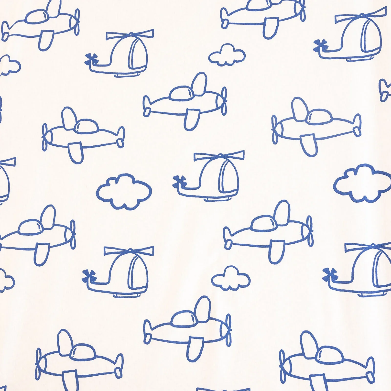 Little Dreams Baby Boy Crib Sheet - Blue - Image 4