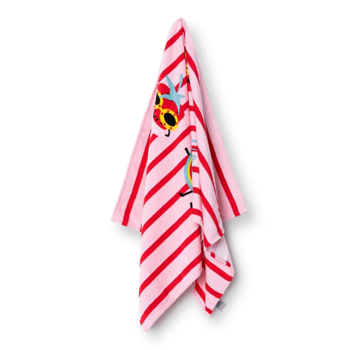 Little Dreams Baby Girl Towel - Red - Image 2
