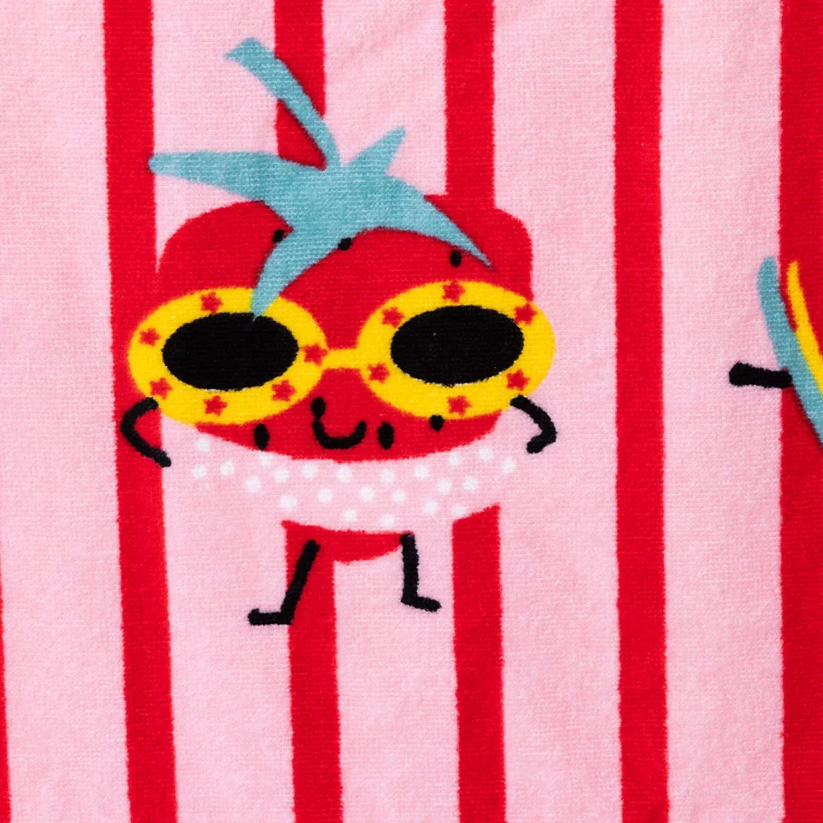 Little Dreams Baby Girl Towel - Red - Image 6
