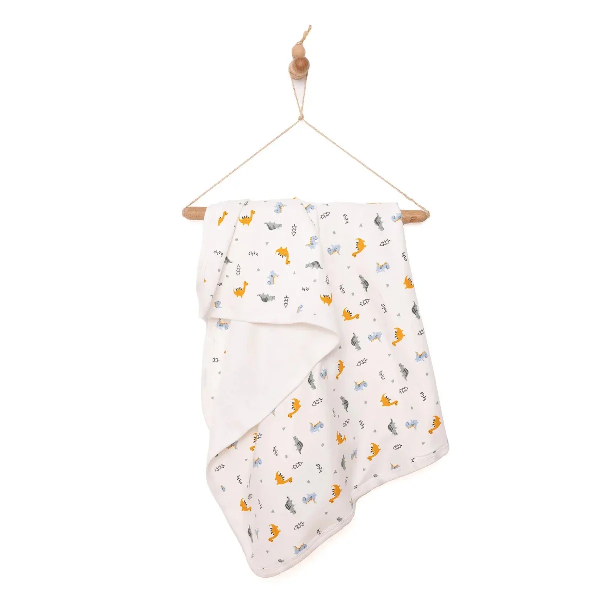 Little Dreams Boy Blanket - White - Image 2