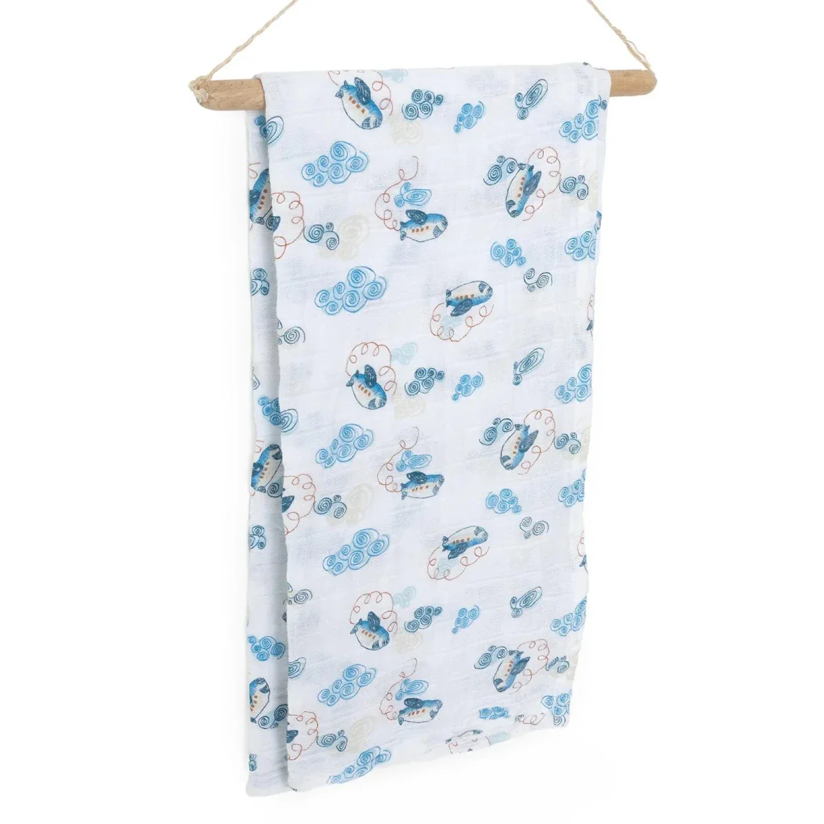 Little Dreams Boy Blanket - Blue - Image 3