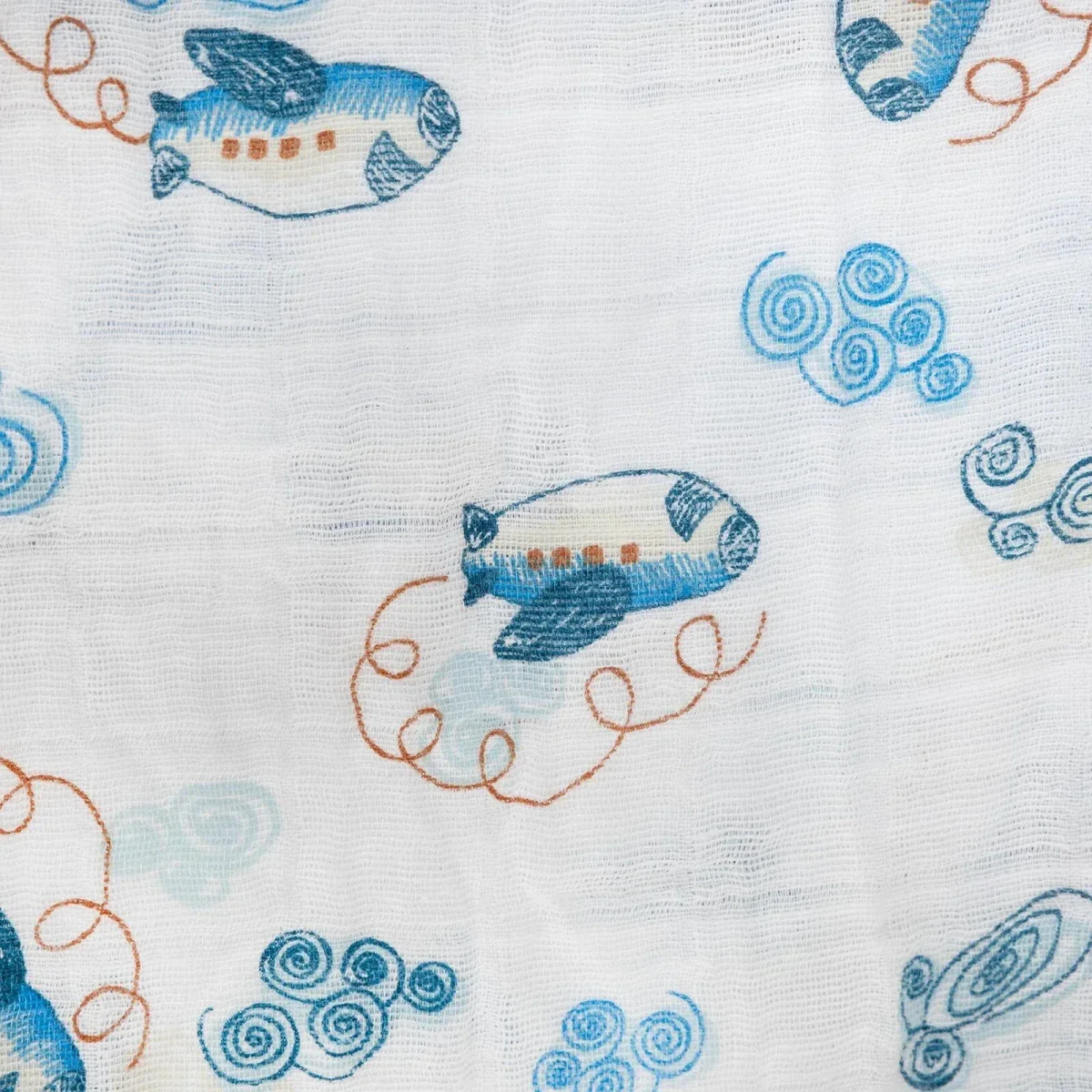 Little Dreams Boy Blanket - Blue - Image 5