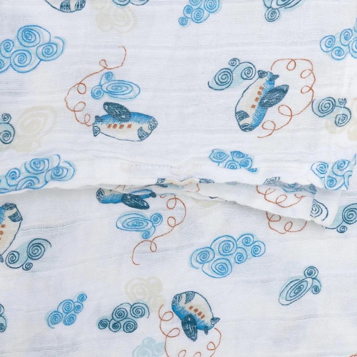 Little Dreams Boy Blanket - Blue - Image 6