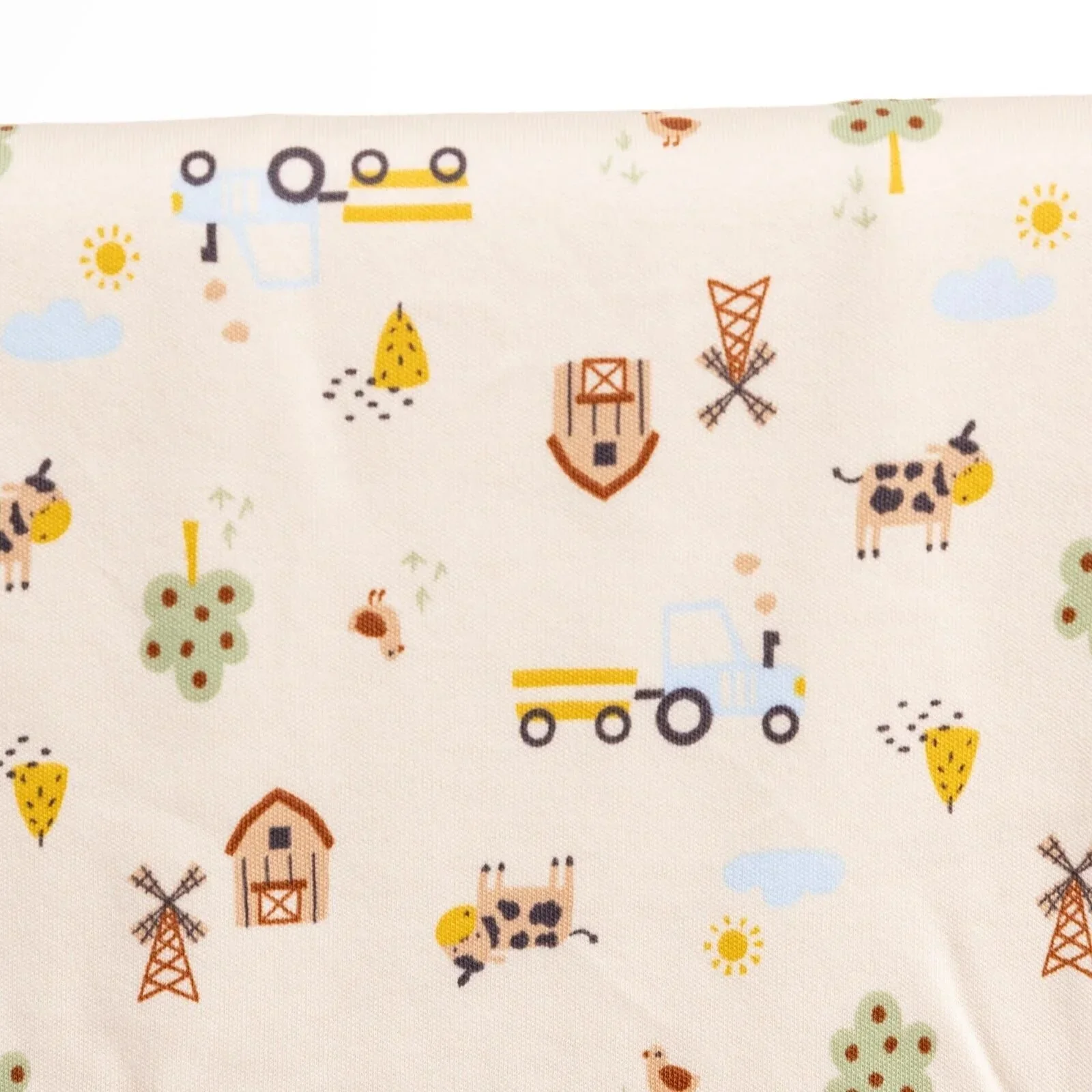 Little Dreams Boys 100% Cotton Blanket 80x80 cm - Ecru - Image 5