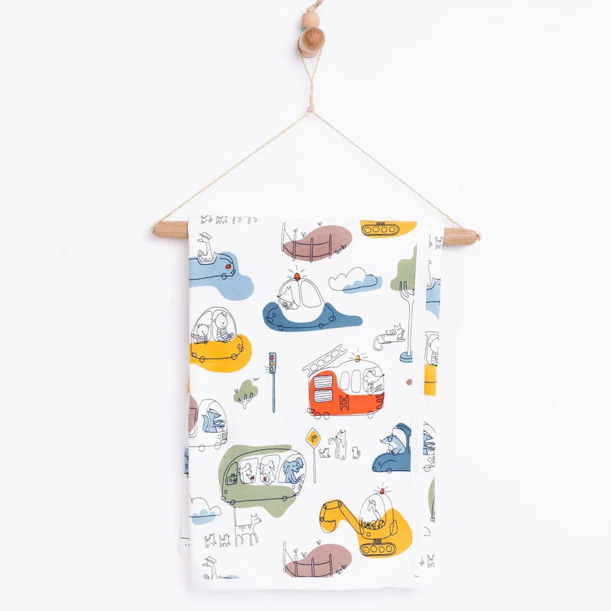 Little Dreams Boy Blanket - White - Image 3
