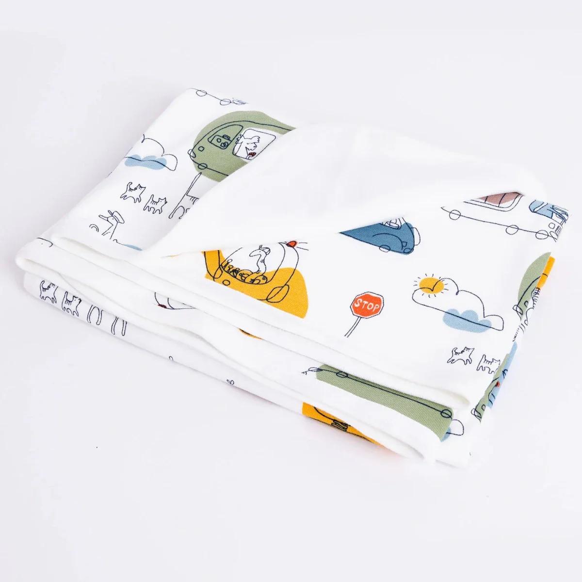 Little Dreams Boy Blanket - White - Image 5