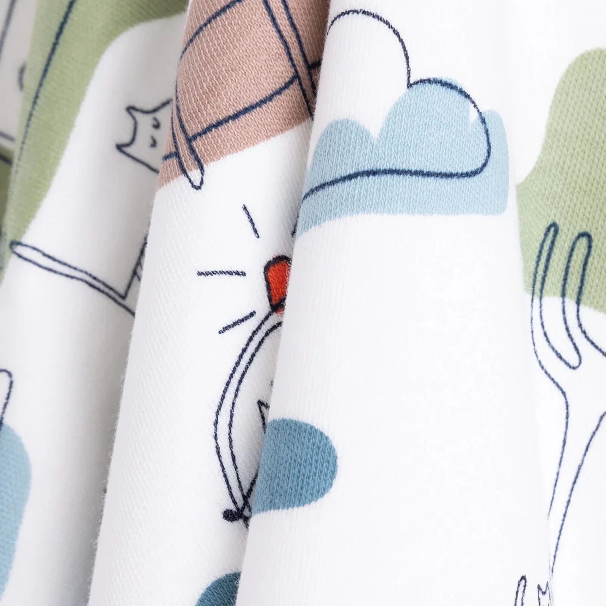 Little Dreams Boy Blanket - White - Image 6