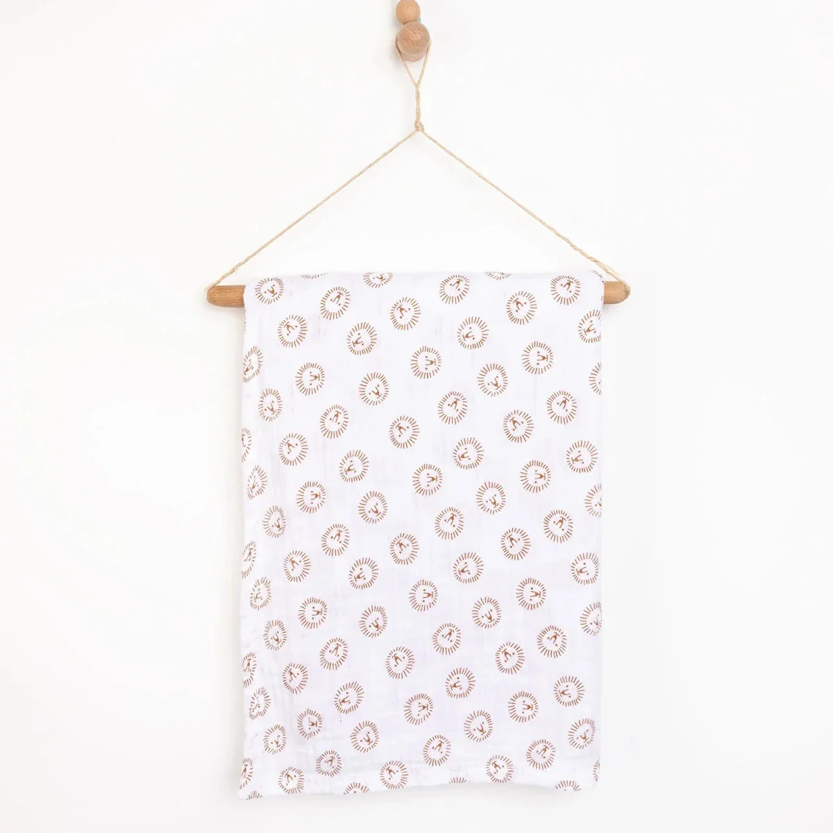 Little Dreams Boys 100% Cotton Muslin Blanket 100x110 cm - Printed - Image 3