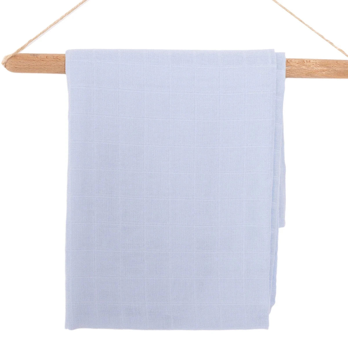 Little Dreams Boy Muslin Blanket - Blue - Image 3