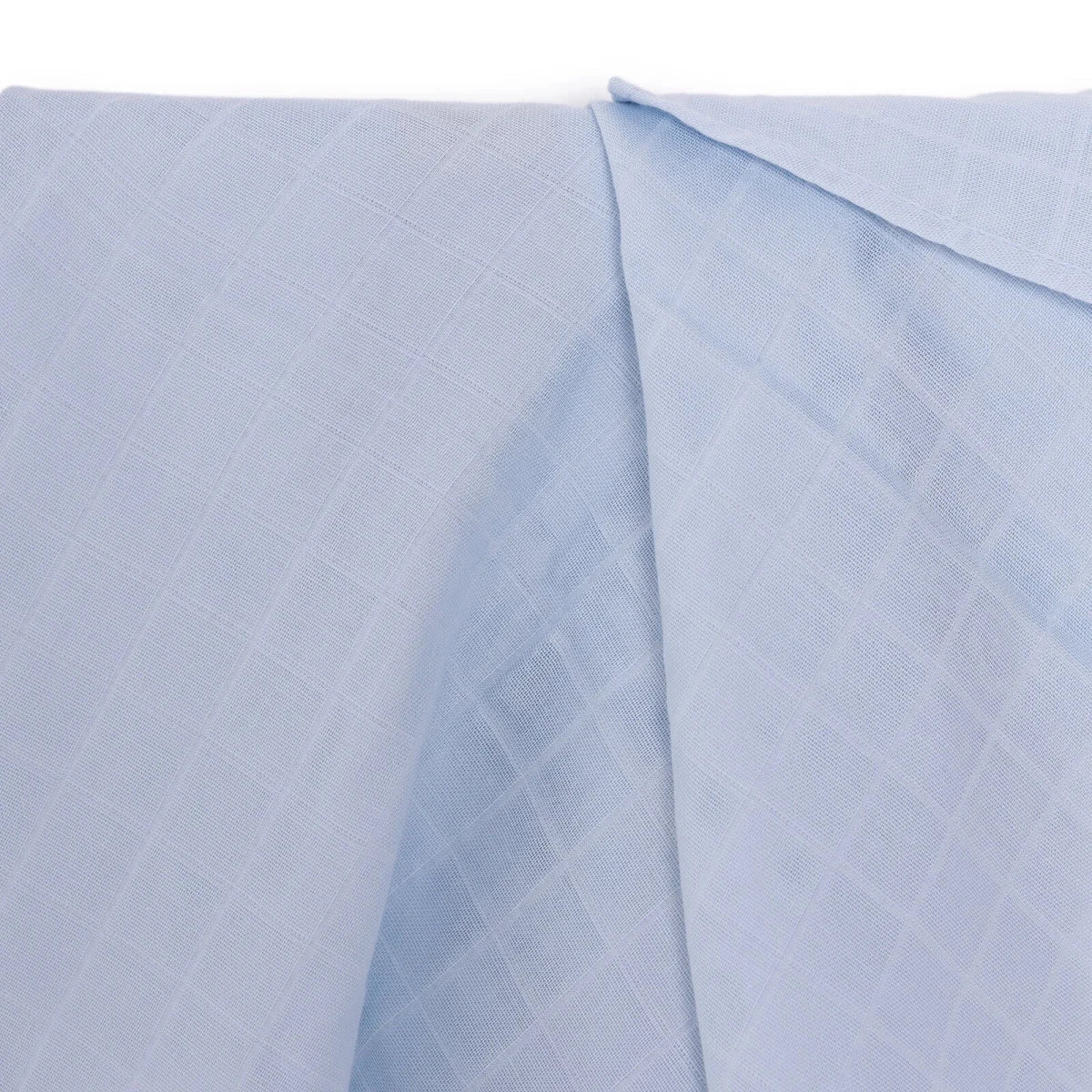 Little Dreams Boy Muslin Blanket - Blue - Image 6