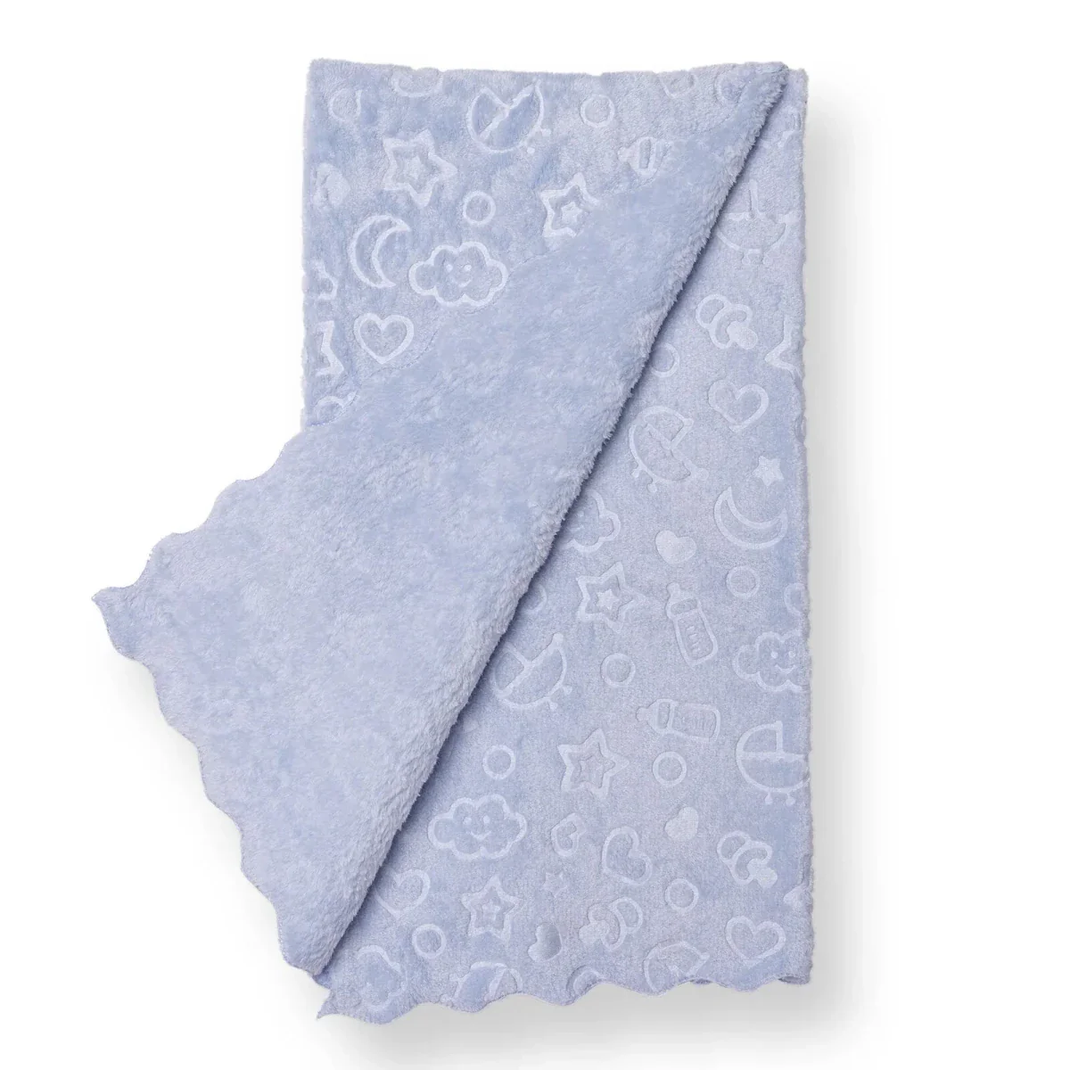 Little Dreams Boys Blanket - Blue - Image 2