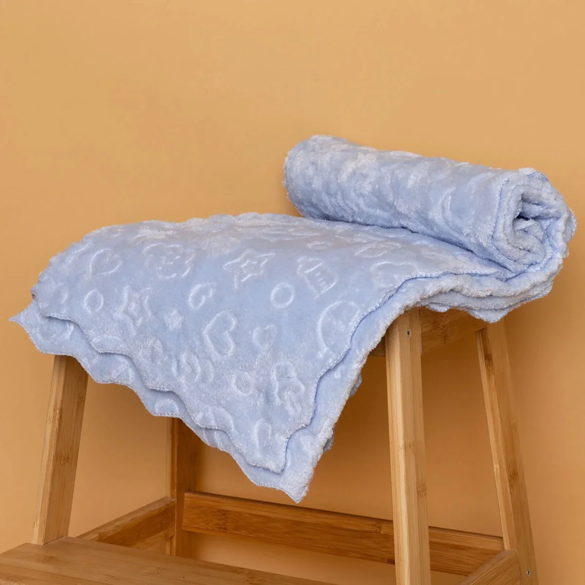 Little Dreams Boys Blanket - Blue - Image 3