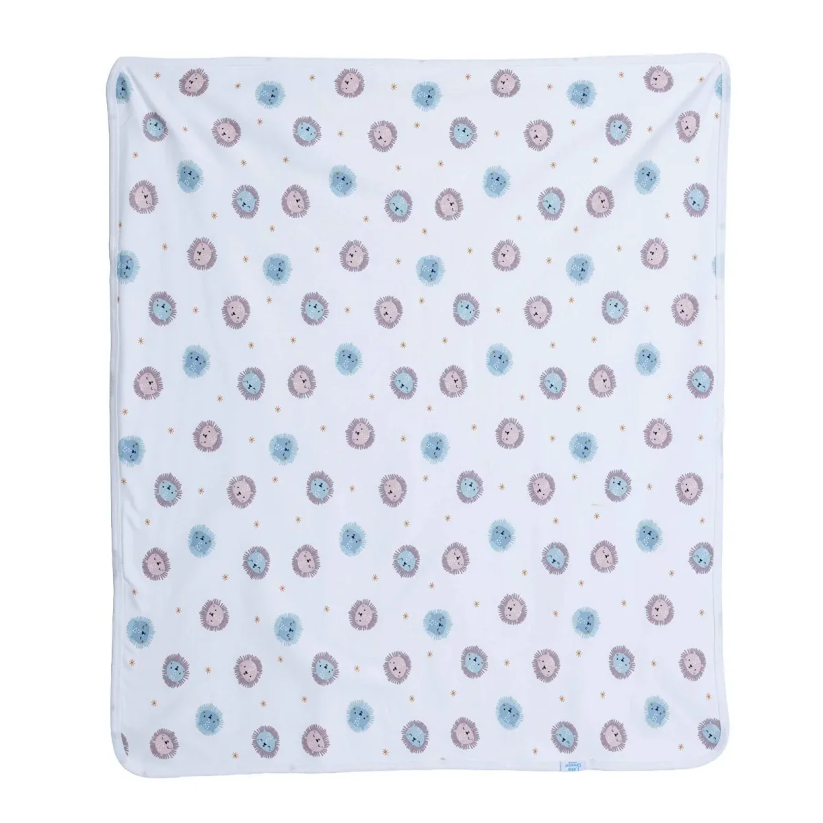 Little Dreams Boys Cotton Jersey Blankets - Ecru - Image 4