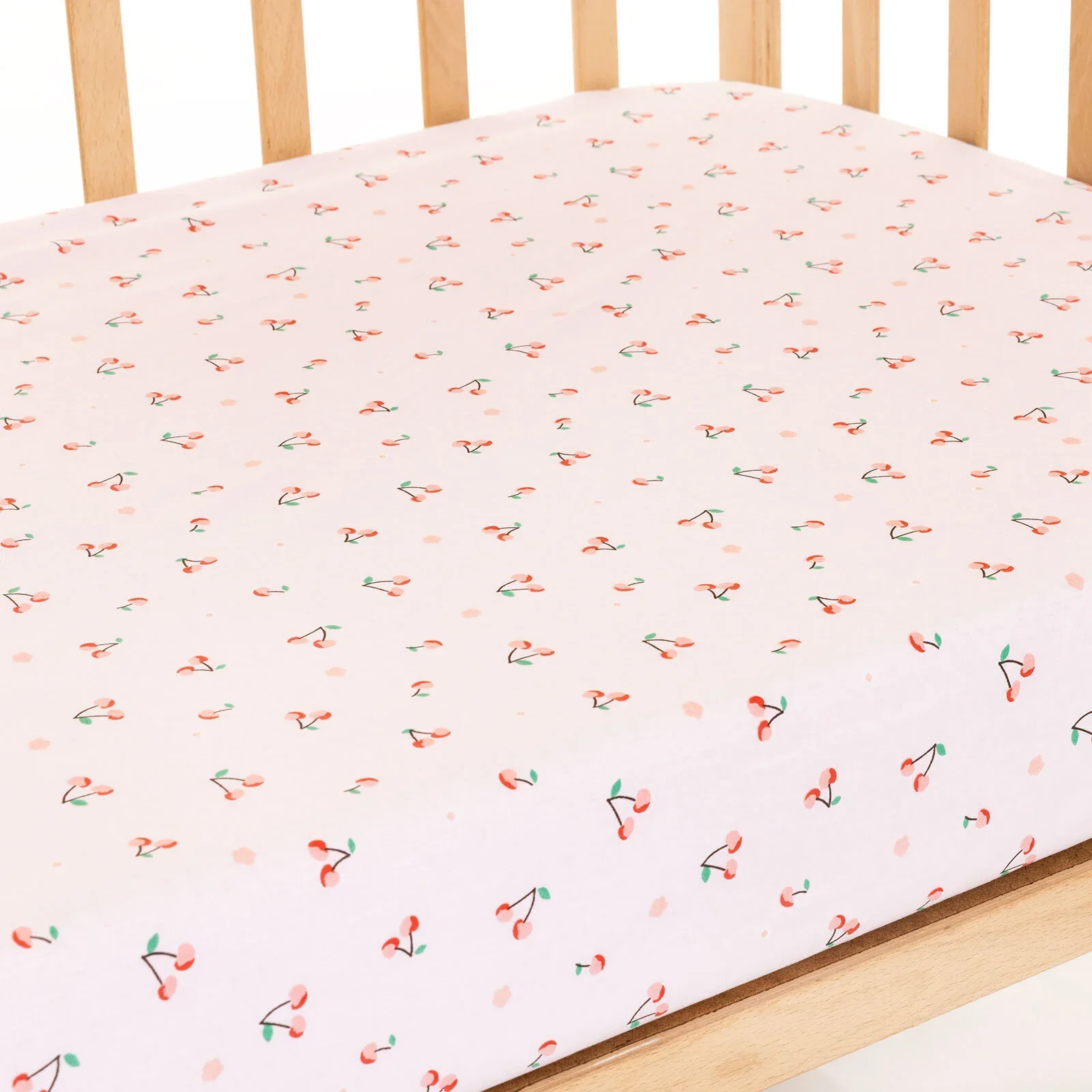 Little Dreams Girl Baby Crib Sheet - Pink - Image 4