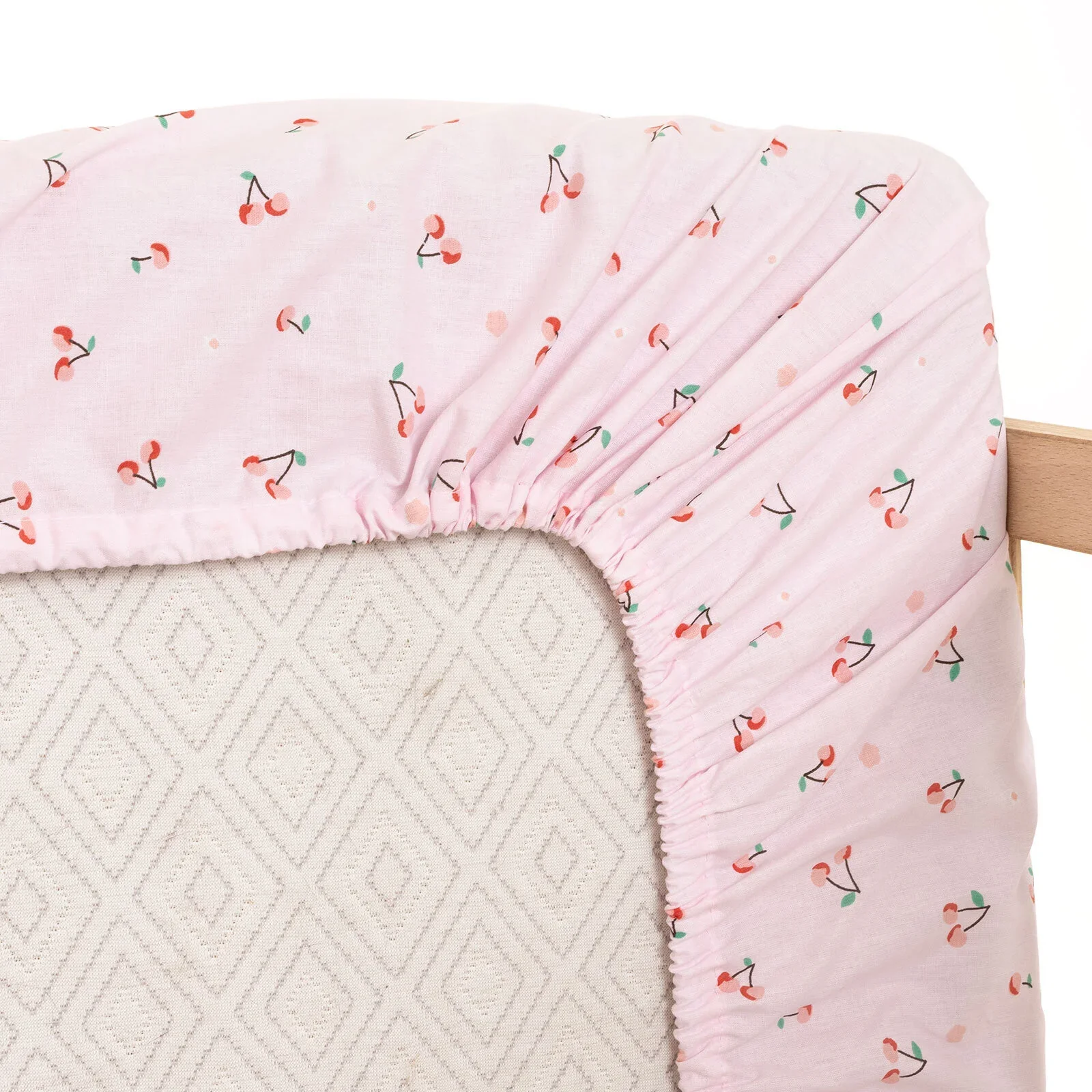 Little Dreams Girl Baby Crib Sheet - Pink - Image 5