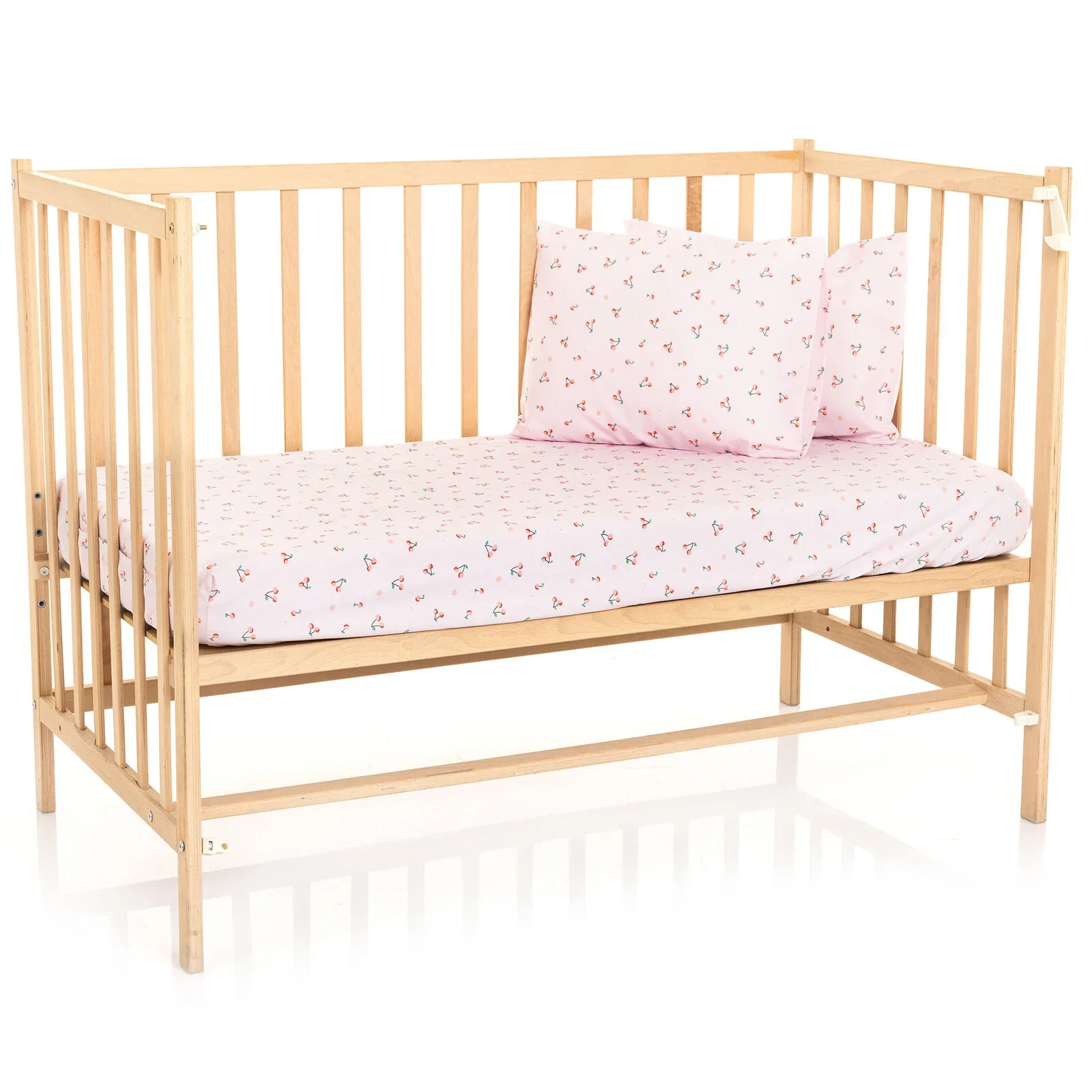 Little Dreams Girl Baby Crib Sheet - Pink - Image 7