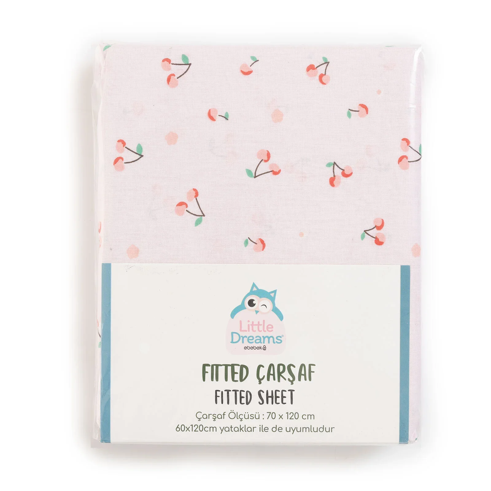 Little Dreams Girl Baby Crib Sheet - Pink - Image 8