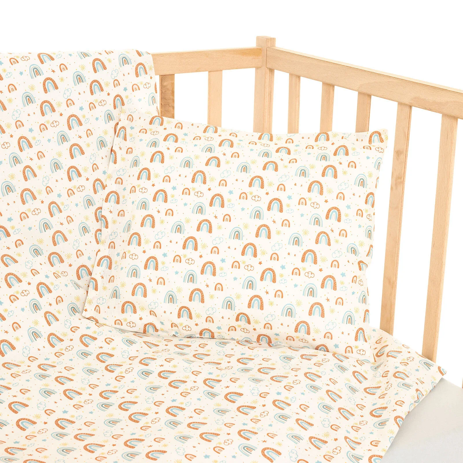 Little Dreams Girl Baby Duvet Cover - Printed - Image 3