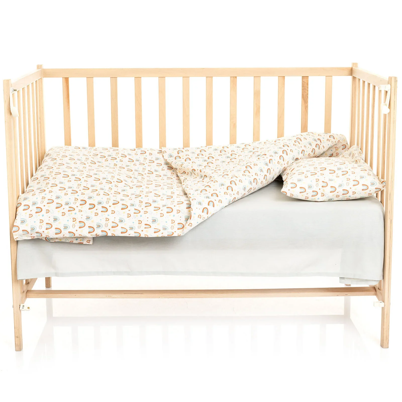 Little Dreams Girl Baby Duvet Cover - Printed - Image 5
