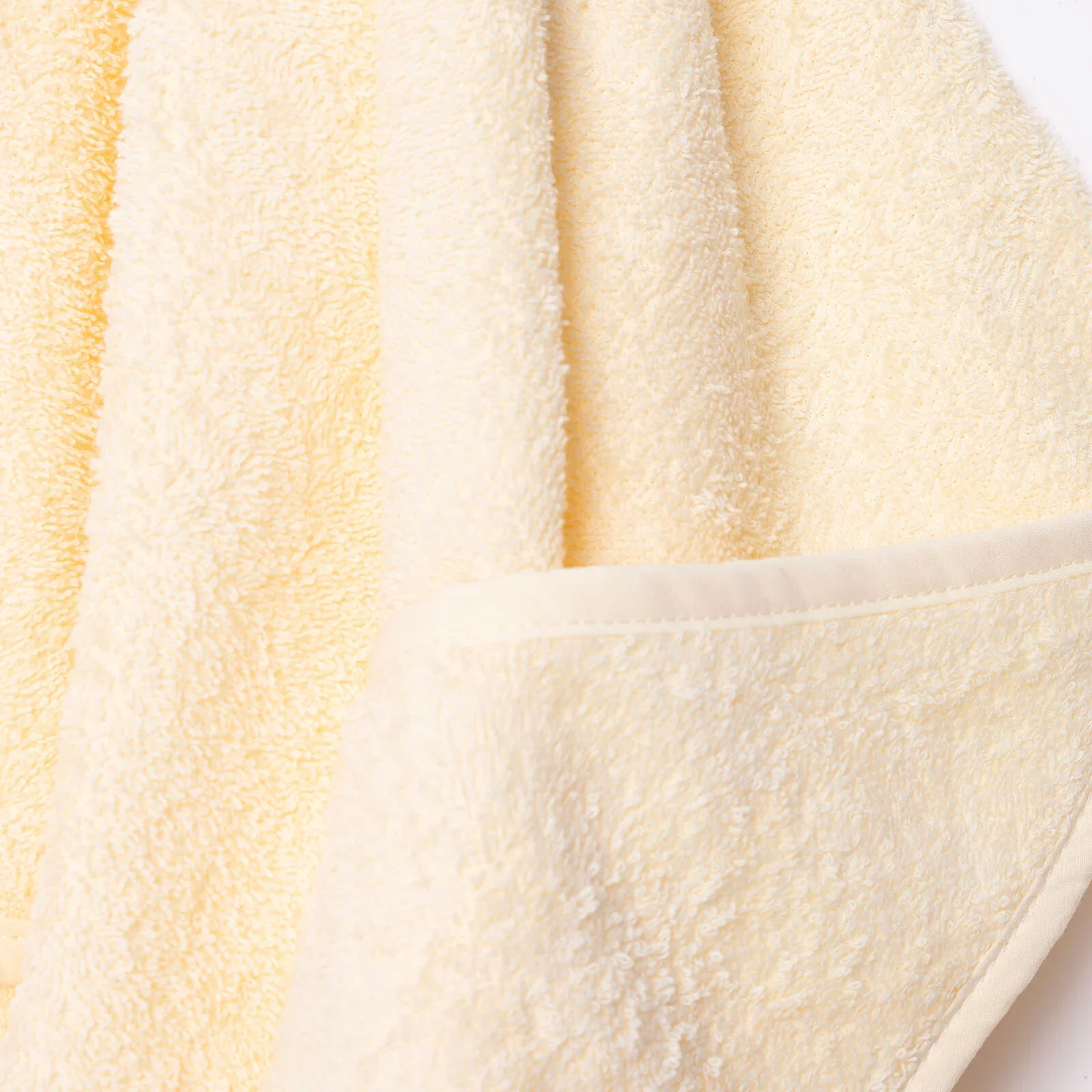 Little Dreams Girl Baby Towel - Yellow - Image 2