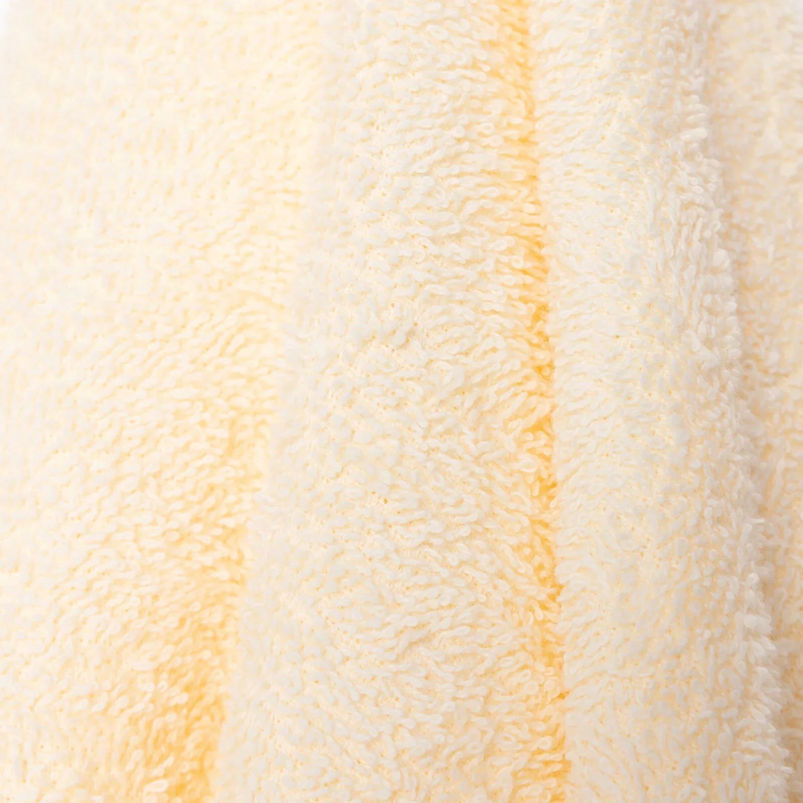 Little Dreams Girl Baby Towel - Yellow - Image 3