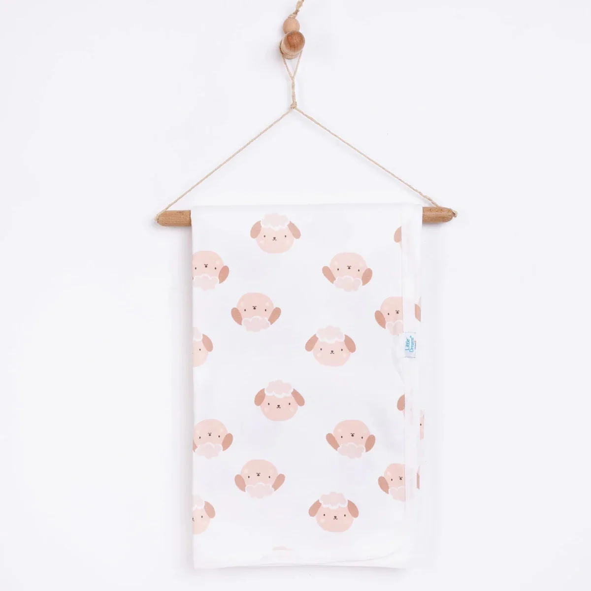 Little Dreams Girls 100% Cotton Blanket 80x80 cm - Printed - Image 3